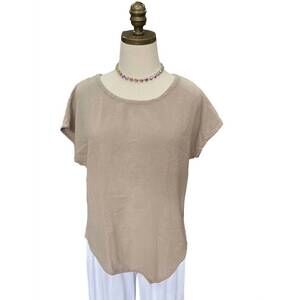 NEW OH MY GAUZE! grace top in taupe